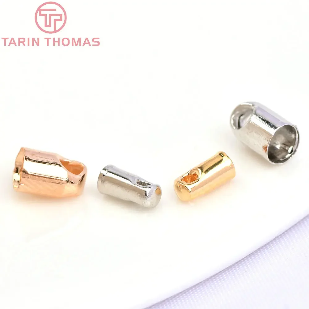 (6181) 20PCS 3.8x6MM 2.5x5MM 24K Gold Color Brass Charms Bracelet Rope Bead Caps High Quality Diy Jewelry Findings Accessories
(6181) 20PCS 3.8x6MM 2.5x5MM 24K Gold Color Brass Charms Bracelet Rope Bead Caps High Quality Diy Jewelry Findings Accessories