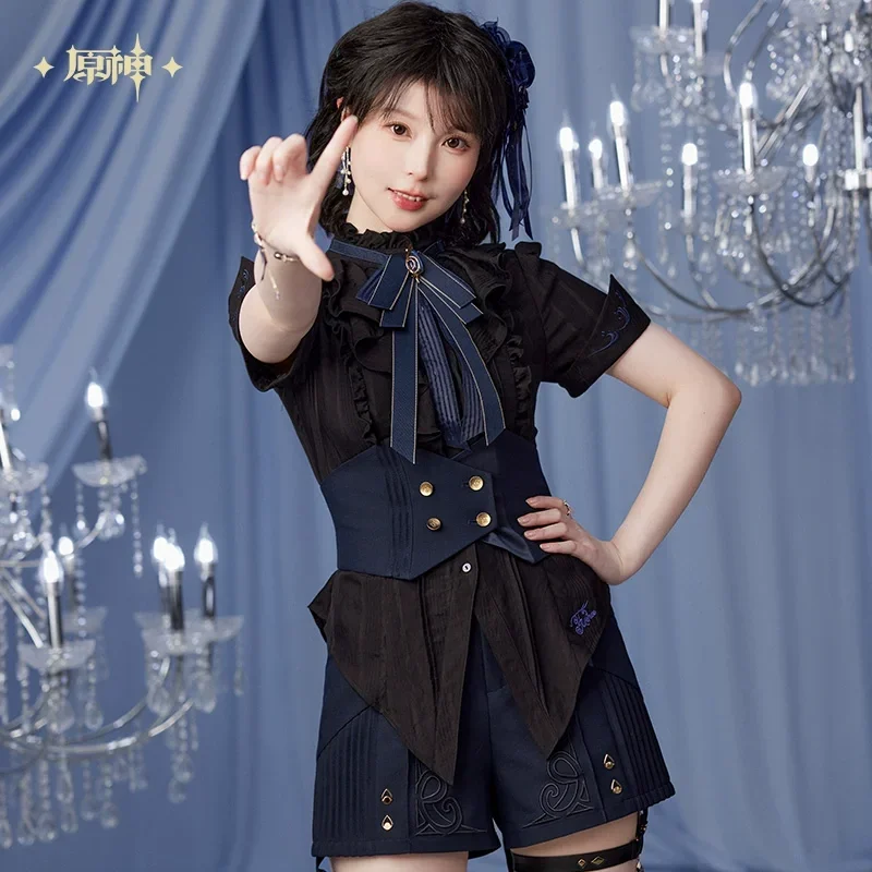 Оригинальная тематическая серия Furina, поясная рубашка с короткими рукавами, игровой костюм Genshin Impact, НОВЫЙ КОСТЮМ 2025 года, НОВЫЙ
Оригинальная тематическая серия Furina, поясная рубашка с короткими рукавами, игровой костюм Genshin Impact, НОВЫЙ КОСТЮМ 2025 года, НОВЫЙ