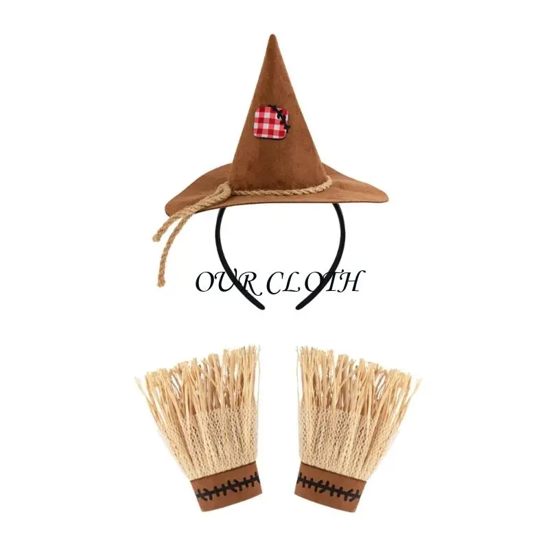 Scarecrow Costume Set For Halloween Outfits Y1AC
Scarecrow Costume Set For Halloween Outfits Y1AC