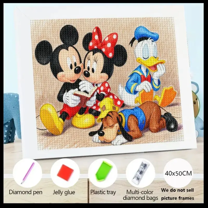 1 шт., комплект алмазной живописи Disney Friends 5D Full Drill, Микки Маус, Минни Дональд Дак Плутон, мультфильм, сделай сам, драгоценный камень, искусство для детей и взрослых
1 шт., комплект алмазной живописи Disney Friends 5D Full Drill, Микки Маус, Минни Дональд Дак Плутон, мультфильм, сделай сам, драгоценный камень, искусство для детей и взрослых