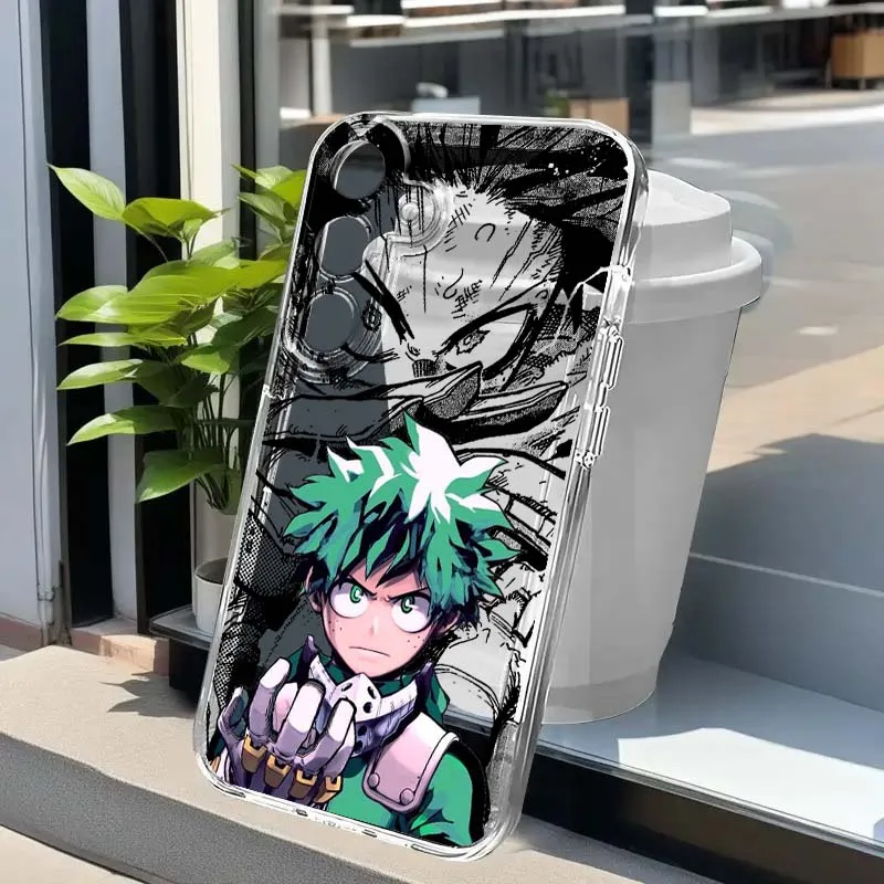 Anime My Hero Academia Art For Samsung Note 20 10 Ultra A57 A56 A50 A36 A34 A33 A26 A24 A23 A16 A06 5G Transparent Phone Case
Anime My Hero Academia Art For Samsung Note 20 10 Ultra A57 A56 A50 A36 A34 A33 A26 A24 A23 A16 A06 5G Transparent Phone Case