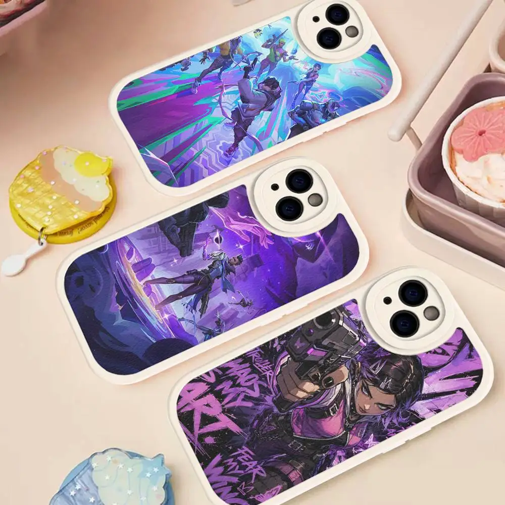 Cool FPS Popular Fashion Hot New Gaming Valorant Phone Case For iPhone 16 15 14 13 12 11 Pro Max Plus Soft Leather Cover
Cool FPS Popular Fashion Hot New Gaming Valorant Phone Case For iPhone 16 15 14 13 12 11 Pro Max Plus Soft Leather Cover