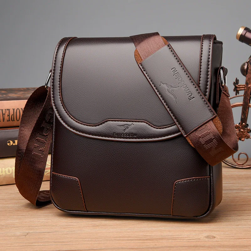Kangaroo Luxury Brand Vintage Men Messenger Bag For Men Leather Business Brown Black Casual Shoulder Bag Male Crossbody Side Bag
Kangaroo Luxury Brand Vintage Men Messenger Bag For Men Leather Business Brown Black Casual Shoulder Bag Male Crossbody Side Bag