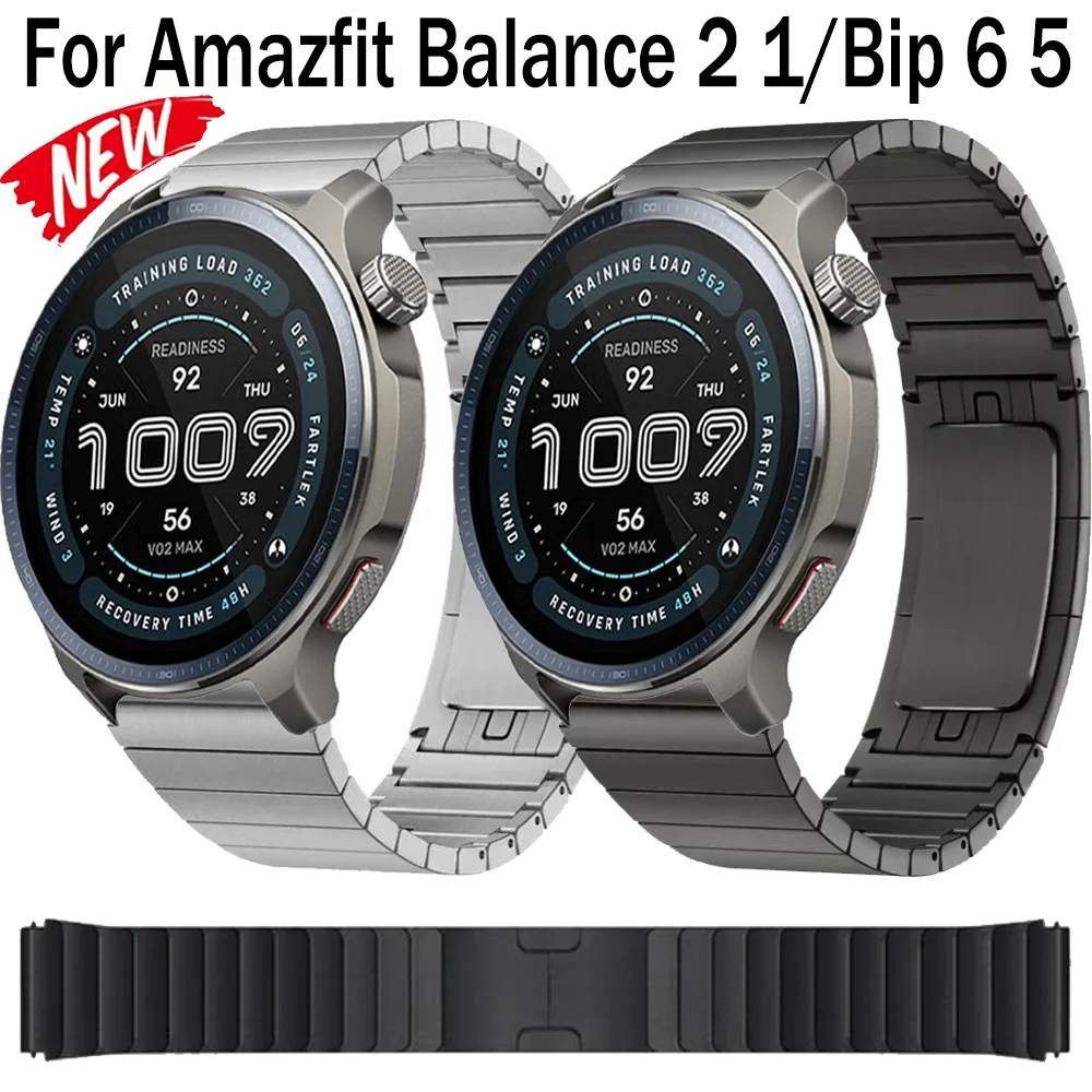 22mm Metal Strap For Amazfit Balance 2 1 High-end Bracelet For Amazfit Active Max/Bip 6 5/Realme Watch 5 S 3 2 Quality Wristband
22mm Metal Strap For Amazfit Balance 2 1 High-end Bracelet For Amazfit Active Max/Bip 6 5/Realme Watch 5 S 3 2 Quality Wristband