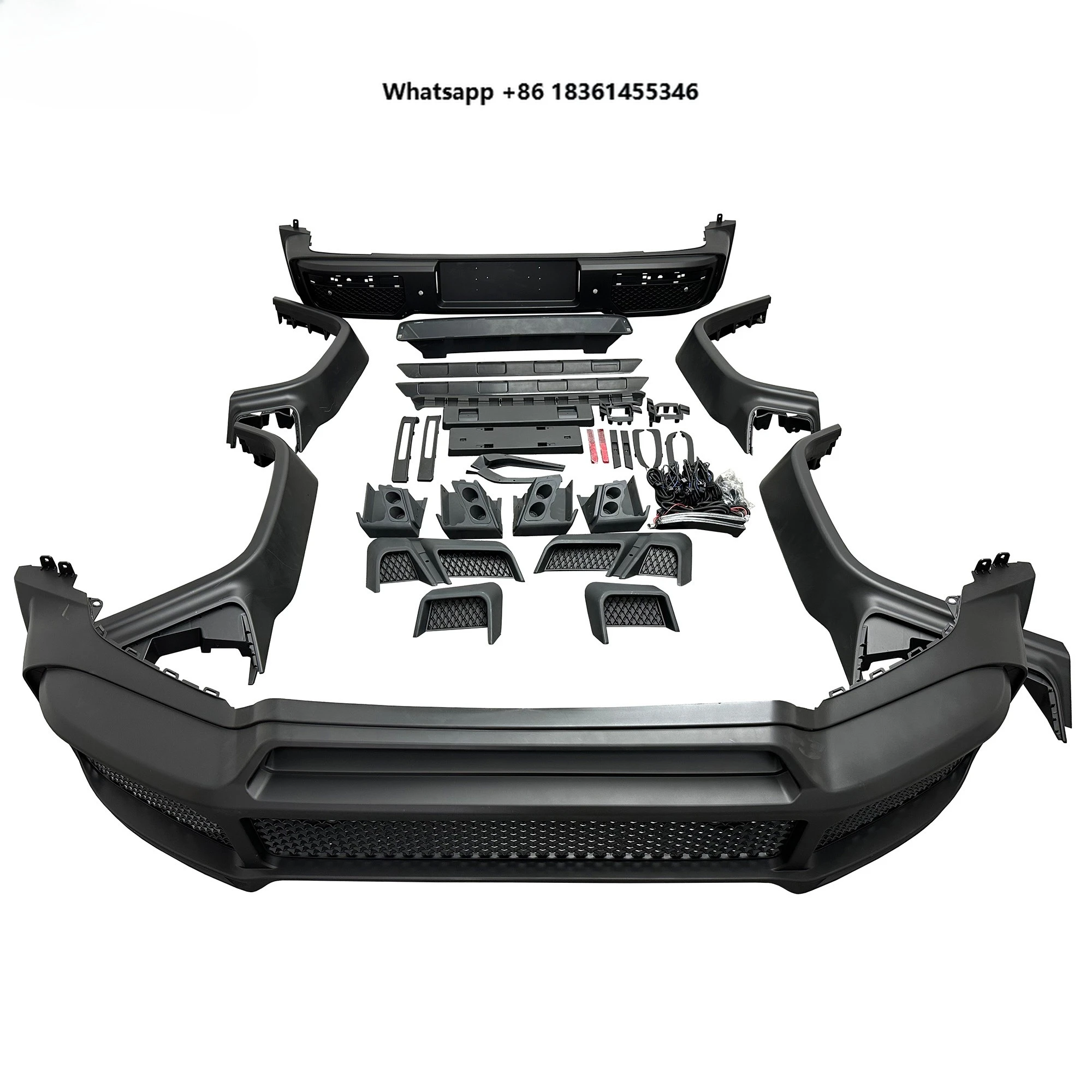For G-Class G Wagon W464 G500 G550 G63 2019-2024 Fender Flares Front Bumper B Style Car PP Material Body Kit
For G-Class G Wagon W464 G500 G550 G63 2019-2024 Fender Flares Front Bumper B Style Car PP Material Body Kit