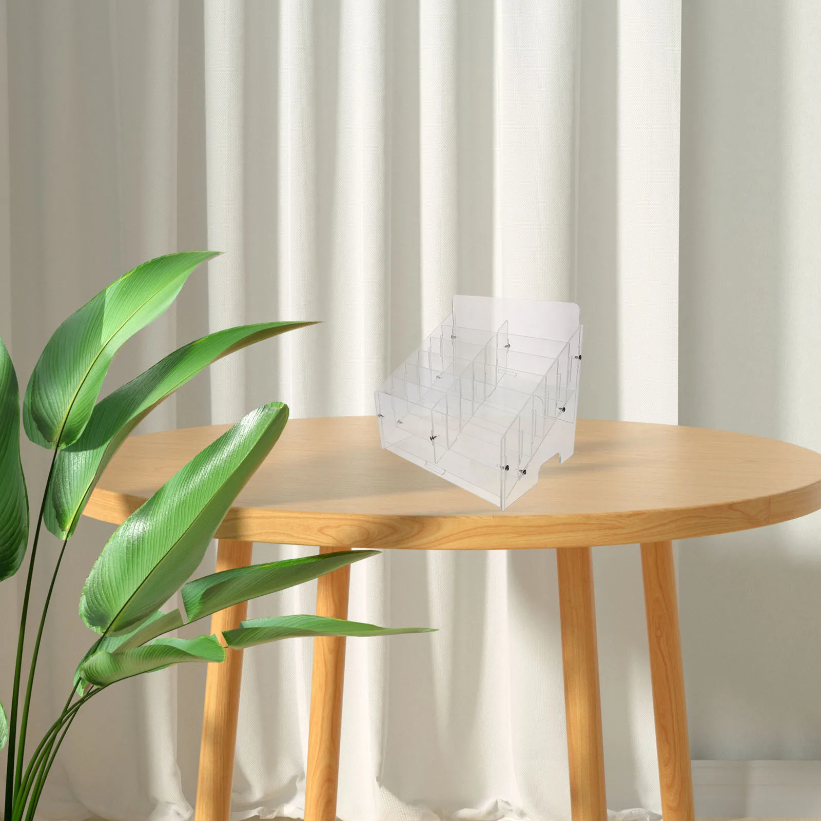 Multi-Compartment Acrylic Phone Storage Box Keep Desk Tidy Organizer Business Small Items Meeting Room Travel Acrylic Card Slot
Multi-Compartment Acrylic Phone Storage Box Keep Desk Tidy Organizer Business Small Items Meeting Room Travel Acrylic Card Slot