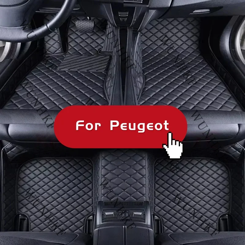 Custom Car Floor Mats For Peugeot 206 2004-2008 207 207 CC 301 2012-2019 607 2004-2006 Easy to clean Interior Accessories
Custom Car Floor Mats For Peugeot 206 2004-2008 207 207 CC 301 2012-2019 607 2004-2006 Easy to clean Interior Accessories
