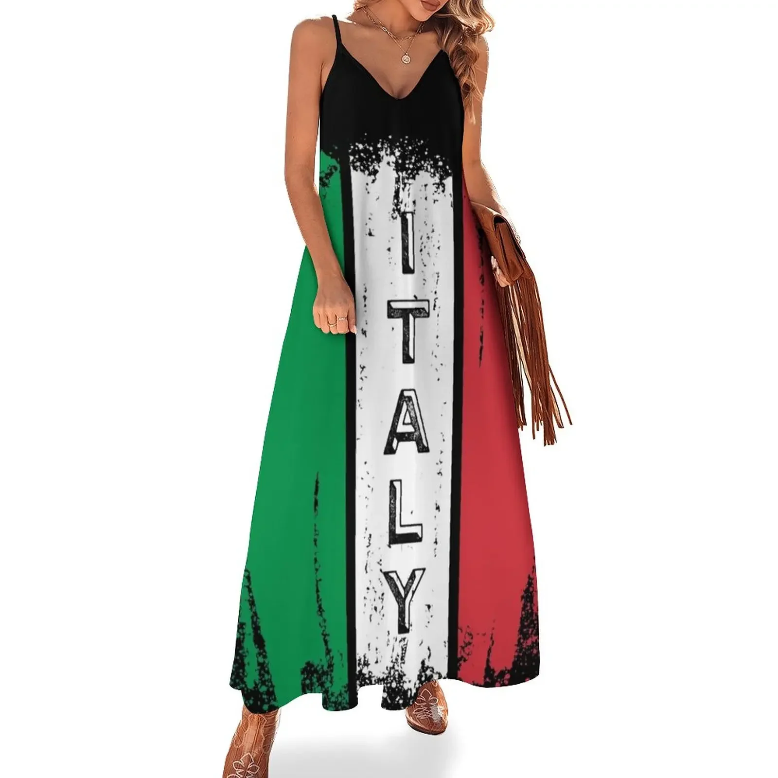 Vintage italy flag Sleeveless Dress dress for women Dresses gala Women's clothing Women's summer skirt Dress
Vintage italy flag Sleeveless Dress dress for women Dresses gala Women's clothing Women's summer skirt Dress