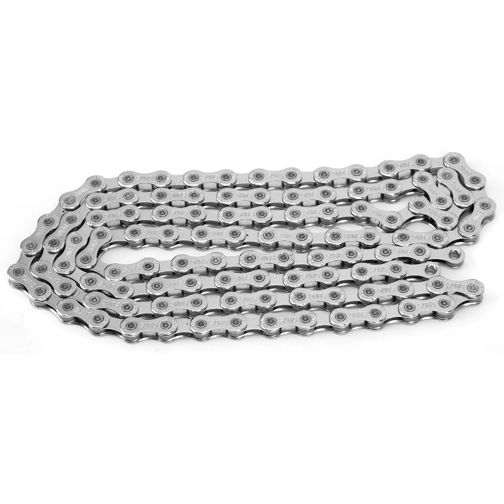 Durable 10 Speed Bike Chain High Carbon Steel 1/2" X 11/128" Mountain Bike Chain 116 Links Road Bike Chain Bicycle Accessory
Durable 10 Speed Bike Chain High Carbon Steel 1/2" X 11/128" Mountain Bike Chain 116 Links Road Bike Chain Bicycle Accessory
