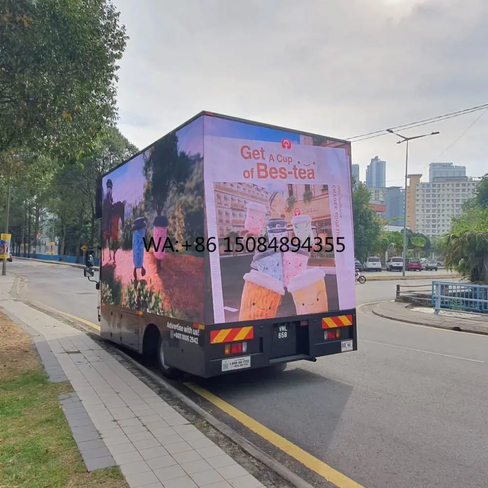 Waterproof Truck Trailer Led Display Strong Stability High Brightness Truck Trailer Led Screen Billboard
Waterproof Truck Trailer Led Display Strong Stability High Brightness Truck Trailer Led Screen Billboard