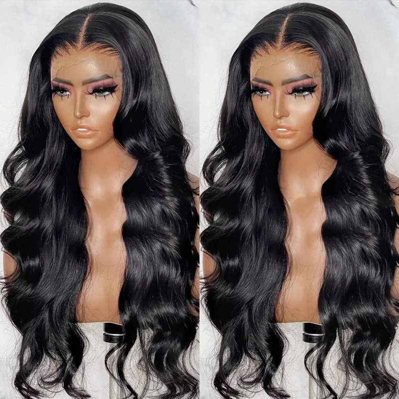 Front for women, black long curly hair, synthetic high-temperature fiber wig, semi-hand-woven lace hairpiece
Front for women, black long curly hair, synthetic high-temperature fiber wig, semi-hand-woven lace hairpiece