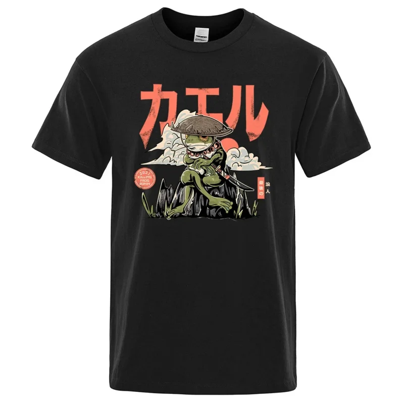 The Last Frog Samurai Anime Print T Shirts Men Casual Breathable Tshirts Fashion O-Neck Shirts Cotton Short Sleeve Top 80292
The Last Frog Samurai Anime Print T Shirts Men Casual Breathable Tshirts Fashion O-Neck Shirts Cotton Short Sleeve Top 80292