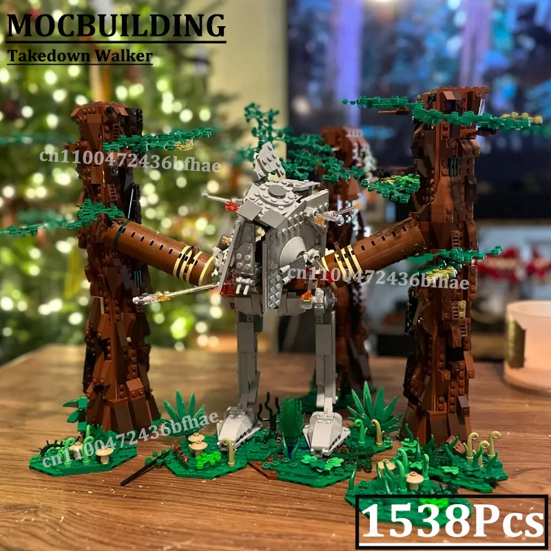 Конструктор MOC: Космическая сцена «Атака лесных существ», DIY, научно-фантастический, по мотивам кинокосмоса, строительные блоки, игрушка, подарок
Конструктор MOC: Космическая сцена «Атака лесных существ», DIY, научно-фантастический, по мотивам кинокосмоса, строительные блоки, игрушка, подарок