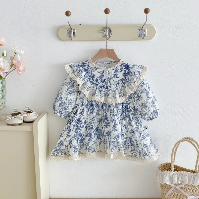 Комбинезон с цветочным принтом для маленьких девочек 0-24 месяцев, детский комбинезон с длинными рукавами, кружевной комбинезон принцессы с лацканами, винтажный стиль, повседневный комбинезон для новорожденных детей
Комбинезон с цветочным принтом для маленьких девочек 0-24 месяцев, детский комбинезон с длинными рукавами, кружевной комбинезон принцессы с лацканами, винтажный стиль, повседневный комбинезон для новорожденных детей