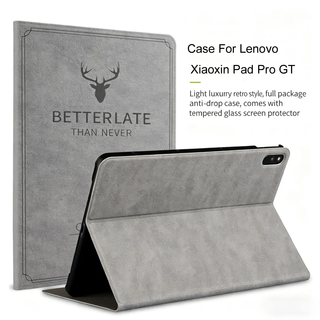 PU Leather Stand Case For Lenovo Xiaoxin Pad Pro GT 11.1" 2025 Soft Back Protective Tablet Cover
PU Leather Stand Case For Lenovo Xiaoxin Pad Pro GT 11.1" 2025 Soft Back Protective Tablet Cover