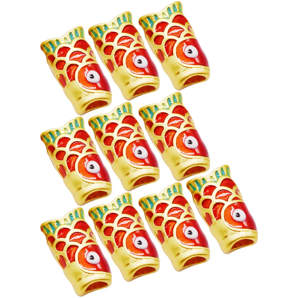 10Pcs Alloy Fish Beads Loose DIY Jewelry Spacer Beads Bracelet Necklace Accessory Making DIY Decorative Charm
10Pcs Alloy Fish Beads Loose DIY Jewelry Spacer Beads Bracelet Necklace Accessory Making DIY Decorative Charm