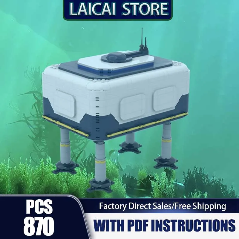 Moc Building Bricks The Moonpool Subnautica Технология Модульная космическая база Модель Блоки Подарки Рождественские игрушки Наборы для самостоятельной сборки
Moc Building Bricks The Moonpool Subnautica Технология Модульная космическая база Модель Блоки Подарки Рождественские игрушки Наборы для самостоятельной сборки