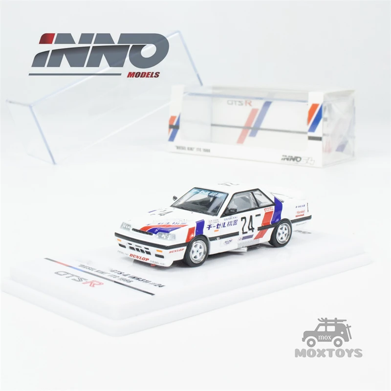 INNO 1:64 SKYLINE GTS-R(HR31) #24 DIESEL KIKI JTC 1988 #24 Diecast Model Car
INNO 1:64 SKYLINE GTS-R(HR31) #24 DIESEL KIKI JTC 1988 #24 Diecast Model Car
