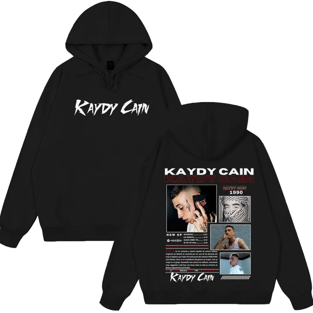 Rapper Kaydy Cain Album 2026 Graphic Hoodie Men Women Fashion Gothic Pullover Loose Hip-hop Long Sleeves Fashion Sweatshirts
Rapper Kaydy Cain Album 2026 Graphic Hoodie Men Women Fashion Gothic Pullover Loose Hip-hop Long Sleeves Fashion Sweatshirts