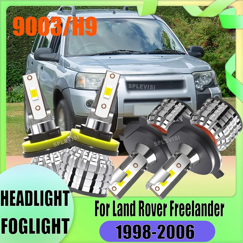 Car Light LED H4 Headlight H11 Fog Light 350% Brighter For Land Rover Freelander 1998 1999 2000 2001 2002 2003 2004 2005 2006
Car Light LED H4 Headlight H11 Fog Light 350% Brighter For Land Rover Freelander 1998 1999 2000 2001 2002 2003 2004 2005 2006