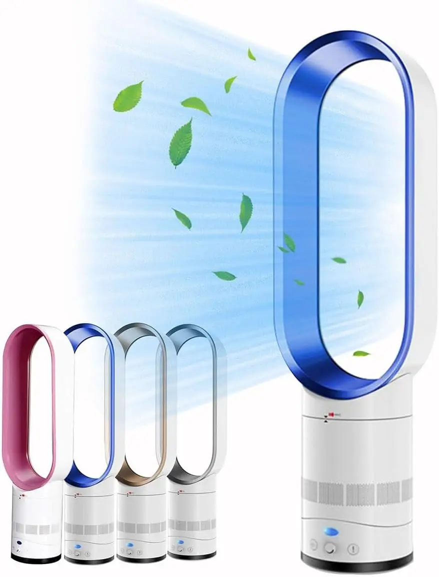 Tower Fan with Remote 16 Inch Oscillating Fan Bladeless Fans with 2H Timer Cooling Standing Floor Fan for Bedroom Living Room H
Tower Fan with Remote 16 Inch Oscillating Fan Bladeless Fans with 2H Timer Cooling Standing Floor Fan for Bedroom Living Room H