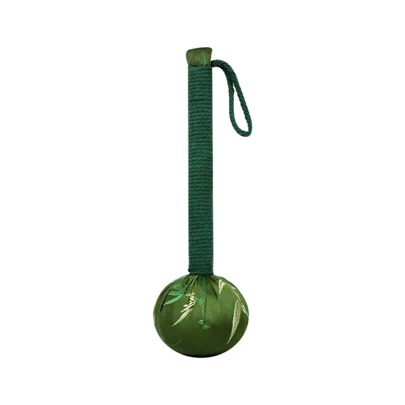 Silk fabric long handled mugwort massage hammer, used for lymphatic drainage, manual full body and back massage tools
Silk fabric long handled mugwort massage hammer, used for lymphatic drainage, manual full body and back massage tools