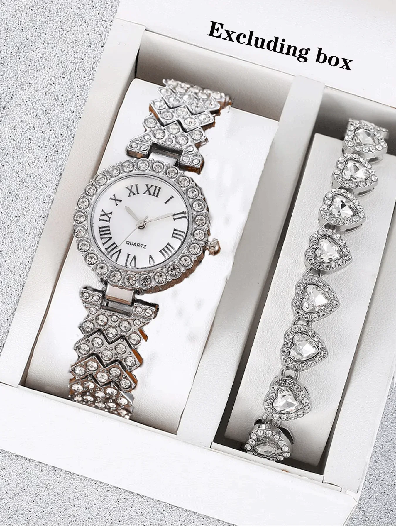 Модный круглый универсальный дизайн из 2 предметов, легкие роскошные женские часы, женский элитный комплект, деловой темпераментный комплект
Модный круглый универсальный дизайн из 2 предметов, легкие роскошные женские часы, женский элитный комплект, деловой темпераментный комплект