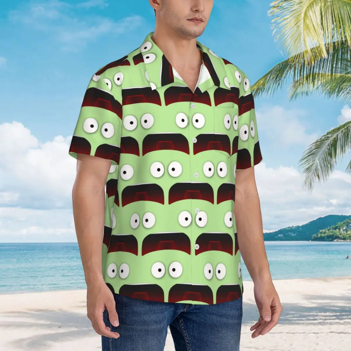 Kerbin, We Have A Problem Hawaiian Shirts Fashion Men Short Sleeve Shirt for Summer Beach Men's Button Tops
Kerbin, We Have A Problem Hawaiian Shirts Fashion Men Short Sleeve Shirt for Summer Beach Men's Button Tops