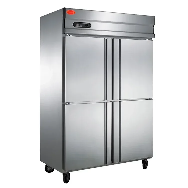 Hot SalesQM-4Z Four-Door Luxury Refrigerated Cabinet (Direct Cooling) Large Capacity Stainless Steel Kitchen Industrial Refriger
Hot SalesQM-4Z Four-Door Luxury Refrigerated Cabinet (Direct Cooling) Large Capacity Stainless Steel Kitchen Industrial Refriger