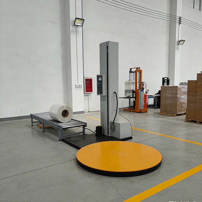 Customized Plastic Film Wrapping Machine Pallet Stretch Packer Stable Wrapper for Warehouse Factory Logistics Shipping
Customized Plastic Film Wrapping Machine Pallet Stretch Packer Stable Wrapper for Warehouse Factory Logistics Shipping