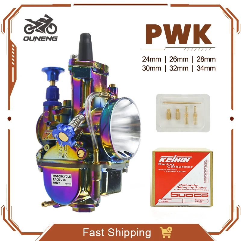 For KEIHIN KOSO OKO PWK 24 26 28 30 32 34mm Blue Bowl 2T 4T Scooter ATV Dirt Bike Racing Carb PWK Carburetor With Power Jet
For KEIHIN KOSO OKO PWK 24 26 28 30 32 34mm Blue Bowl 2T 4T Scooter ATV Dirt Bike Racing Carb PWK Carburetor With Power Jet