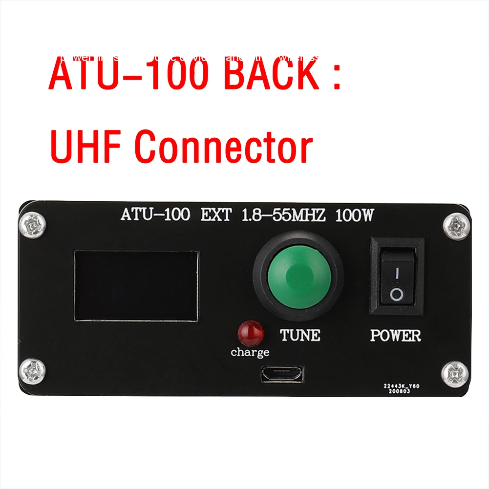 1.8-50MHz Mini Automatic Antenna Tuner 0.91inch OLED Display by N7DDC 7x7 Automatic Antenna Tuner W/ Metal Housing Assembled
1.8-50MHz Mini Automatic Antenna Tuner 0.91inch OLED Display by N7DDC 7x7 Automatic Antenna Tuner W/ Metal Housing Assembled