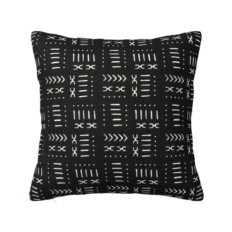 African Bogolan Ethnic Triba Art Cushion Covers 45x45cm Polyester Throw Pillow Case Sofa Chair Square Pillowcase Decoration
African Bogolan Ethnic Triba Art Cushion Covers 45x45cm Polyester Throw Pillow Case Sofa Chair Square Pillowcase Decoration