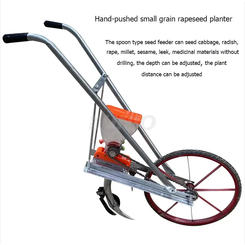Promotional Top Quality Corn Hand Push Seed Planter Portable Peanut Precision Seeder Manual Fertilizer Applicator
Promotional Top Quality Corn Hand Push Seed Planter Portable Peanut Precision Seeder Manual Fertilizer Applicator