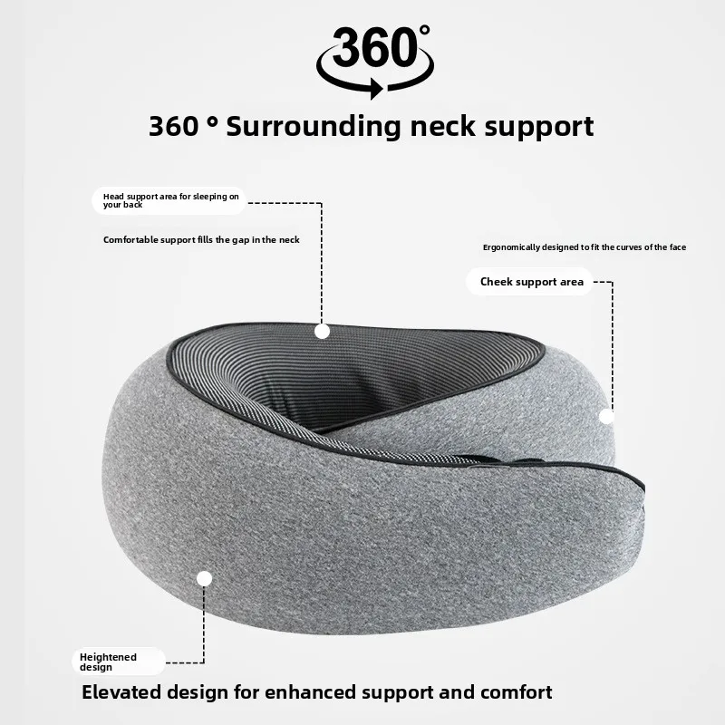 Portable U Shape Memory Foam Neck Pillow Travel Car Airplane Support Comfortable
Portable U Shape Memory Foam Neck Pillow Travel Car Airplane Support Comfortable