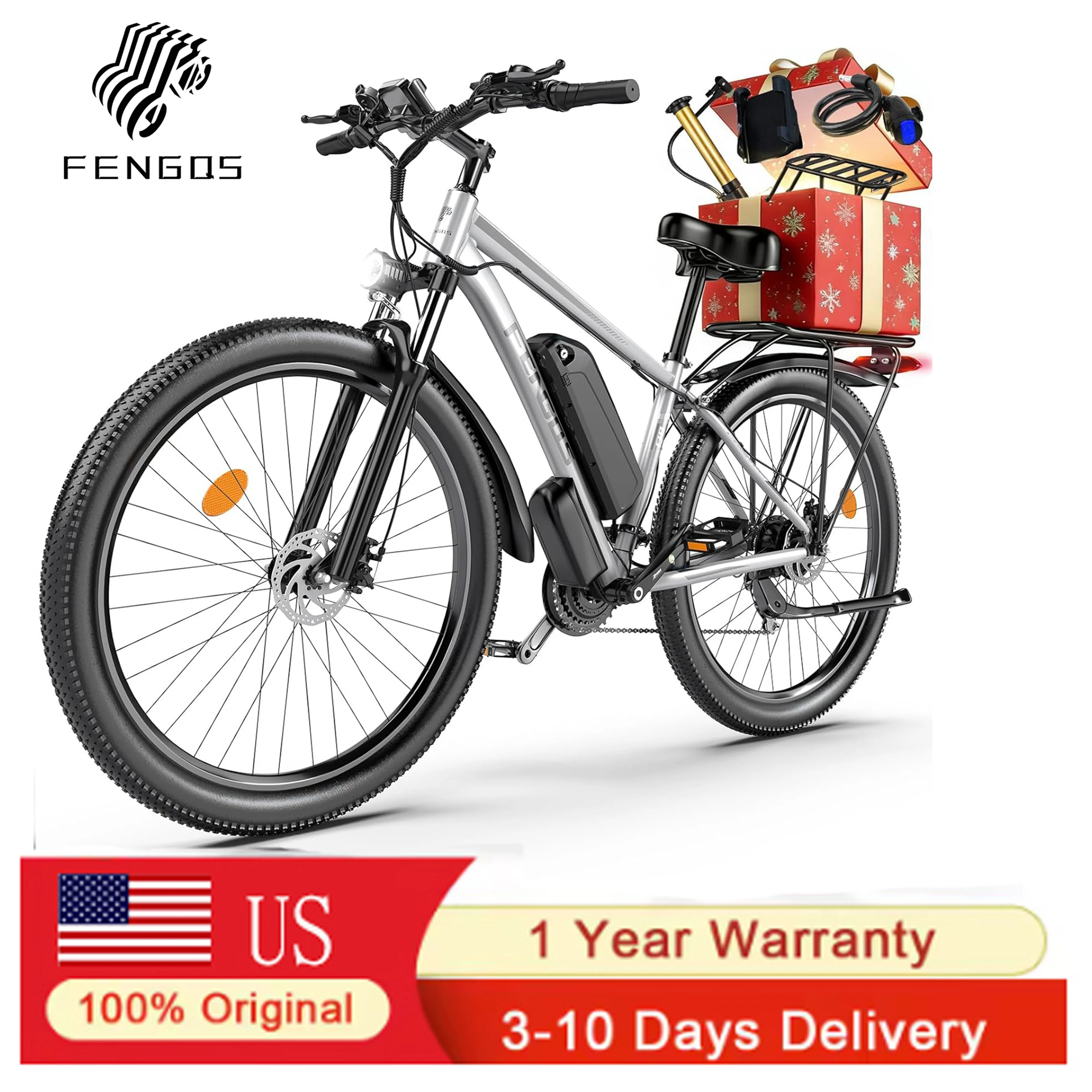 FEANGQS Q8 2000W Ebike for Adults, 80 Mile 32MPH Electric Mountain Bike, 48V 840WH Aluminum Electric Bicycle
FEANGQS Q8 2000W Ebike for Adults, 80 Mile 32MPH Electric Mountain Bike, 48V 840WH Aluminum Electric Bicycle