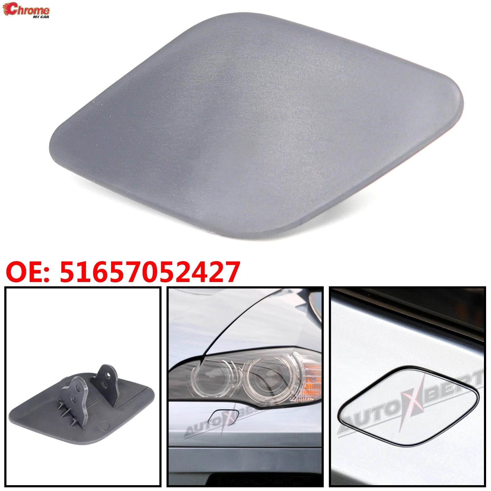 Left Headlight Washer Cover For BMW X6 E71 E72 2008-2014 Unprimed Nozzle Jet Headlamp Cleaner Cap 51657052427 51657052428
Left Headlight Washer Cover For BMW X6 E71 E72 2008-2014 Unprimed Nozzle Jet Headlamp Cleaner Cap 51657052427 51657052428