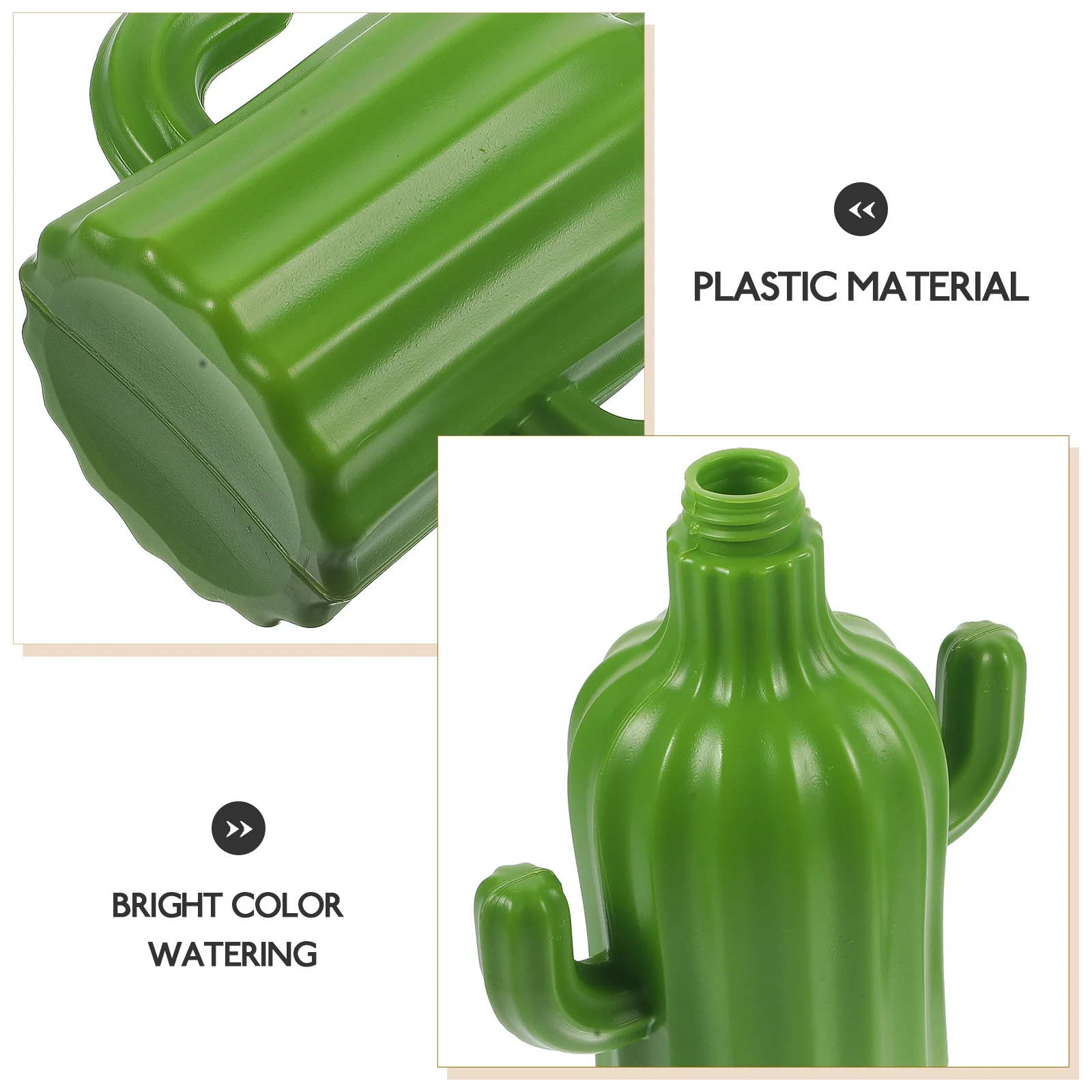 Decorative Plastic Watering Can Cactus Shaped Sprinkler Head for Indoor Outdoor Plants Plant Mister Spray Bottle Gardening Tools
Decorative Plastic Watering Can Cactus Shaped Sprinkler Head for Indoor Outdoor Plants Plant Mister Spray Bottle Gardening Tools