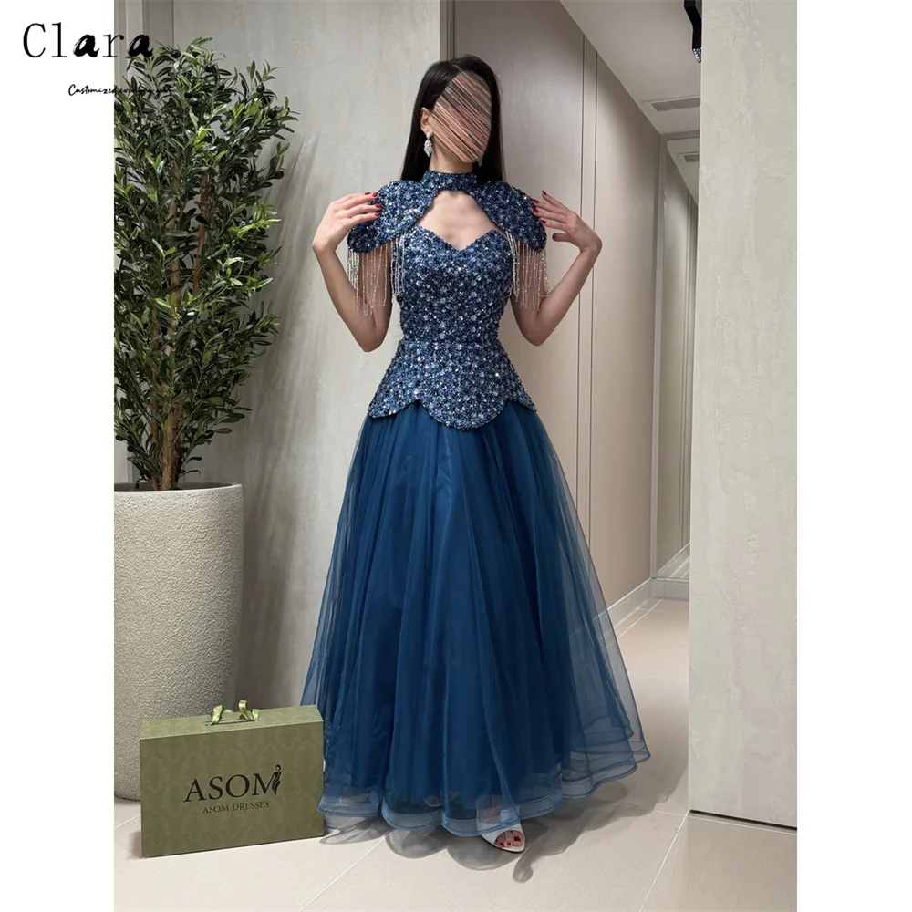 Clara Custom Blue Shiny A Line Sweetheart Elegant and Chic Luxury Evening Dresses for Events Prom Dresses 2026 Dress 2026 Woman
Clara Custom Blue Shiny A Line Sweetheart Elegant and Chic Luxury Evening Dresses for Events Prom Dresses 2026 Dress 2026 Woman