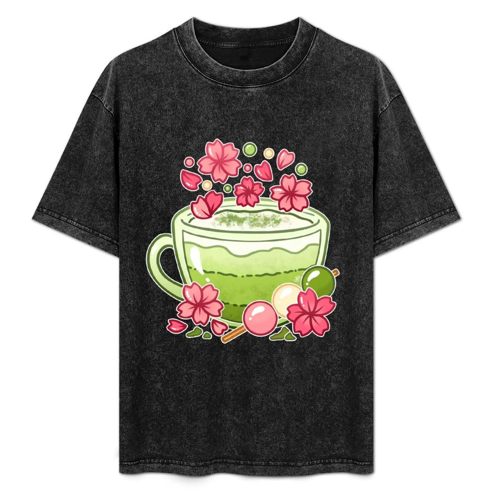 Sakura Matcha Tea T-Shirt Work Style Casual T-Shirt
Sakura Matcha Tea T-Shirt Work Style Casual T-Shirt