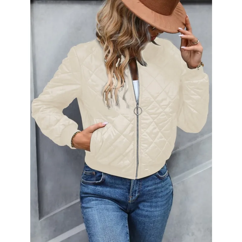 Новое осеннее женское базовое тонкое хлопковое пальто с воротником-стойкой для отдыха и поездок на работу, модный женский топ
Новое осеннее женское базовое тонкое хлопковое пальто с воротником-стойкой для отдыха и поездок на работу, модный женский топ