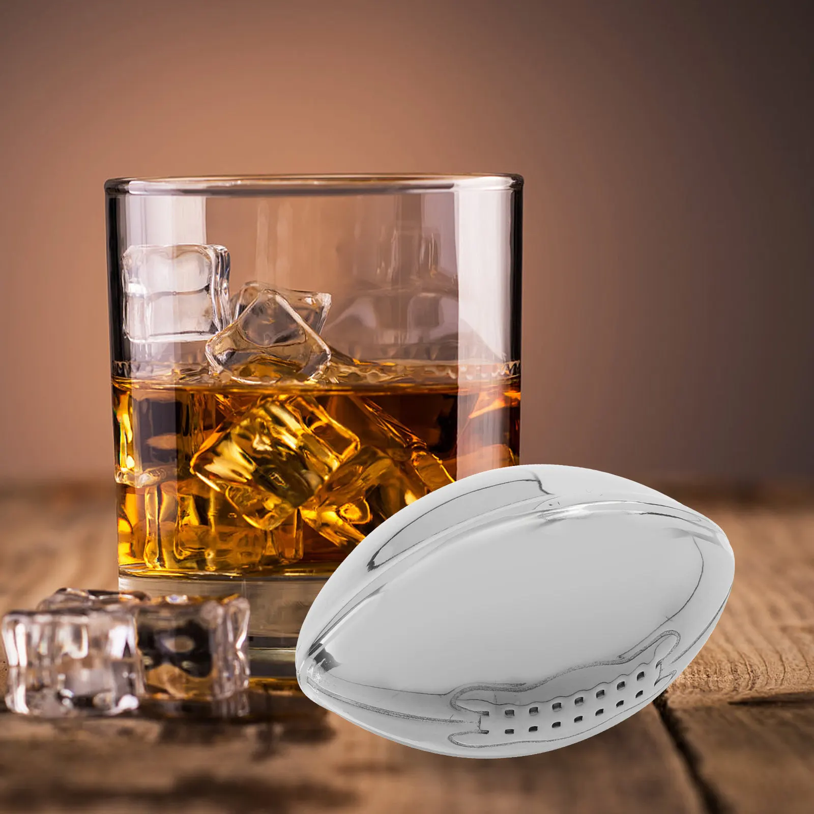 Stainless Steel Ice Cube Set Rugby Style Whiskey Wine Beer Chiller Stones Reusable Refreezable Cooling Cubes for Bar Home Club
Stainless Steel Ice Cube Set Rugby Style Whiskey Wine Beer Chiller Stones Reusable Refreezable Cooling Cubes for Bar Home Club