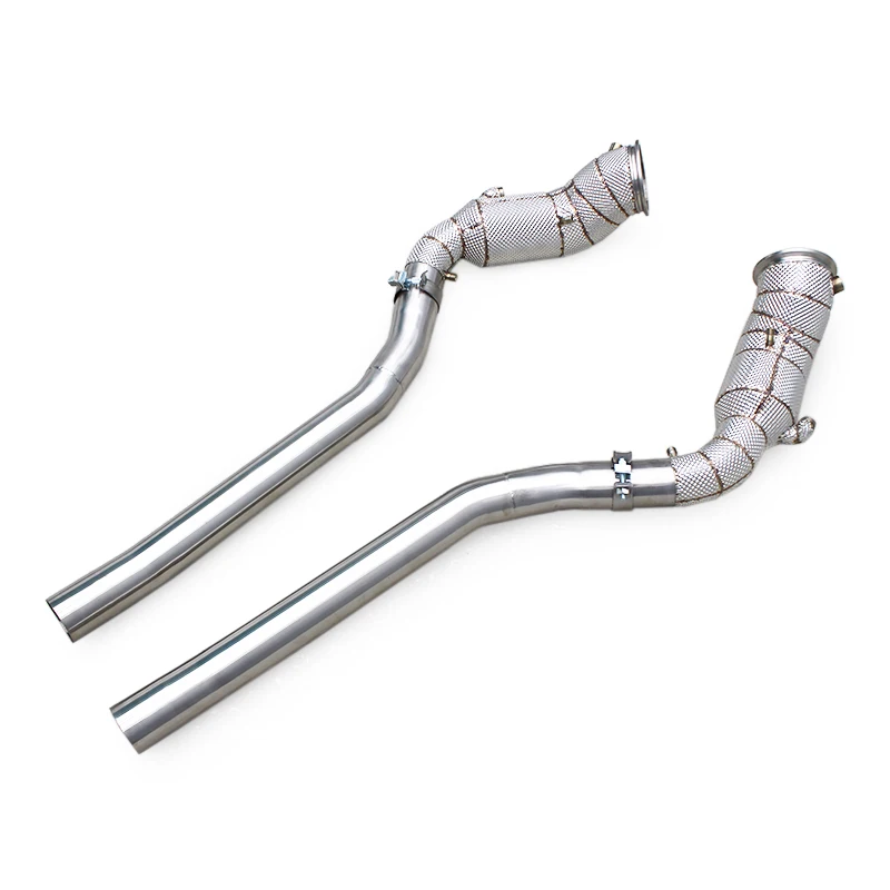 OEM Stainless Steel Exhaust Pipes For Ferrari Purosangue FUV V12 6.5L 2022+ Free Flow Downpipe With Heat Shield
OEM Stainless Steel Exhaust Pipes For Ferrari Purosangue FUV V12 6.5L 2022+ Free Flow Downpipe With Heat Shield