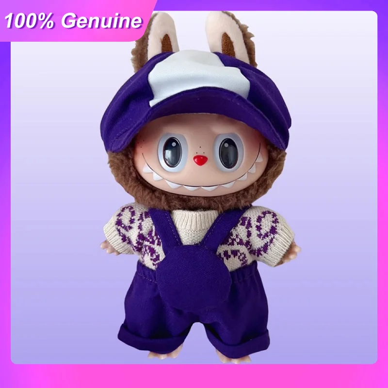 Only Clothes Labubu 17cm/38cm/58cm Milan Fashion Week Doll Clothes Hat Overall Sweater Suit Fashion Clothes Cute Doll Gift
Only Clothes Labubu 17cm/38cm/58cm Milan Fashion Week Doll Clothes Hat Overall Sweater Suit Fashion Clothes Cute Doll Gift