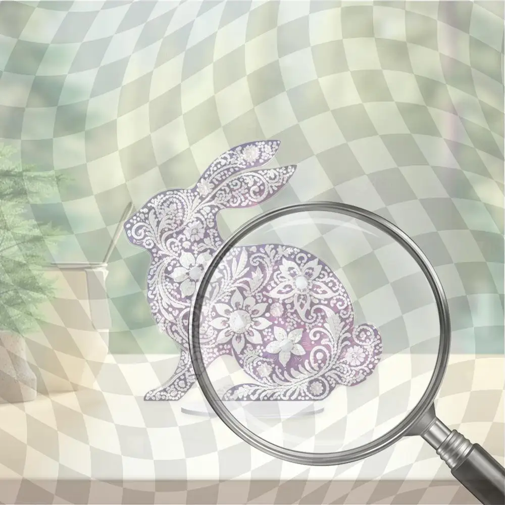 2D Flat Rabbit DIY Desktop Diamond Art Kits Diamond Painting Desktop Decorations
2D Flat Rabbit DIY Desktop Diamond Art Kits Diamond Painting Desktop Decorations