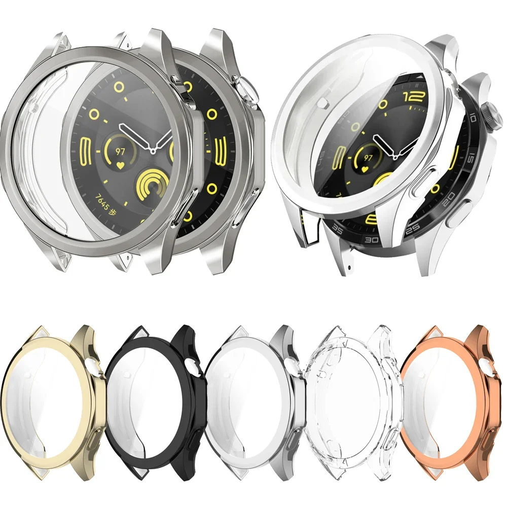 Case for Huawei Watch GT4 41mm 46mm Screen Protector Shell Full Coverage Bumper Anti-scratch Cover Accessories for Huawei GT 4
Case for Huawei Watch GT4 41mm 46mm Screen Protector Shell Full Coverage Bumper Anti-scratch Cover Accessories for Huawei GT 4