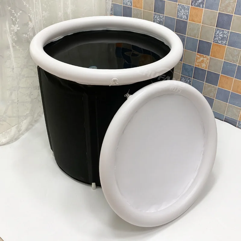 Thickened Foldable Ice Bath Bucket for Children with Cover, Household Pvc Portable Large and High Baby Bath Bucket
Thickened Foldable Ice Bath Bucket for Children with Cover, Household Pvc Portable Large and High Baby Bath Bucket