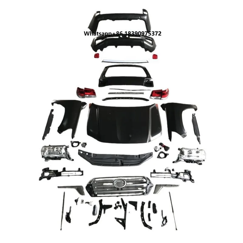 2008-2015 Upgrade 2016-2021 Upgrade Facelift Body Kit GRJ200 Modified LC200 Body Kit
2008-2015 Upgrade 2016-2021 Upgrade Facelift Body Kit GRJ200 Modified LC200 Body Kit