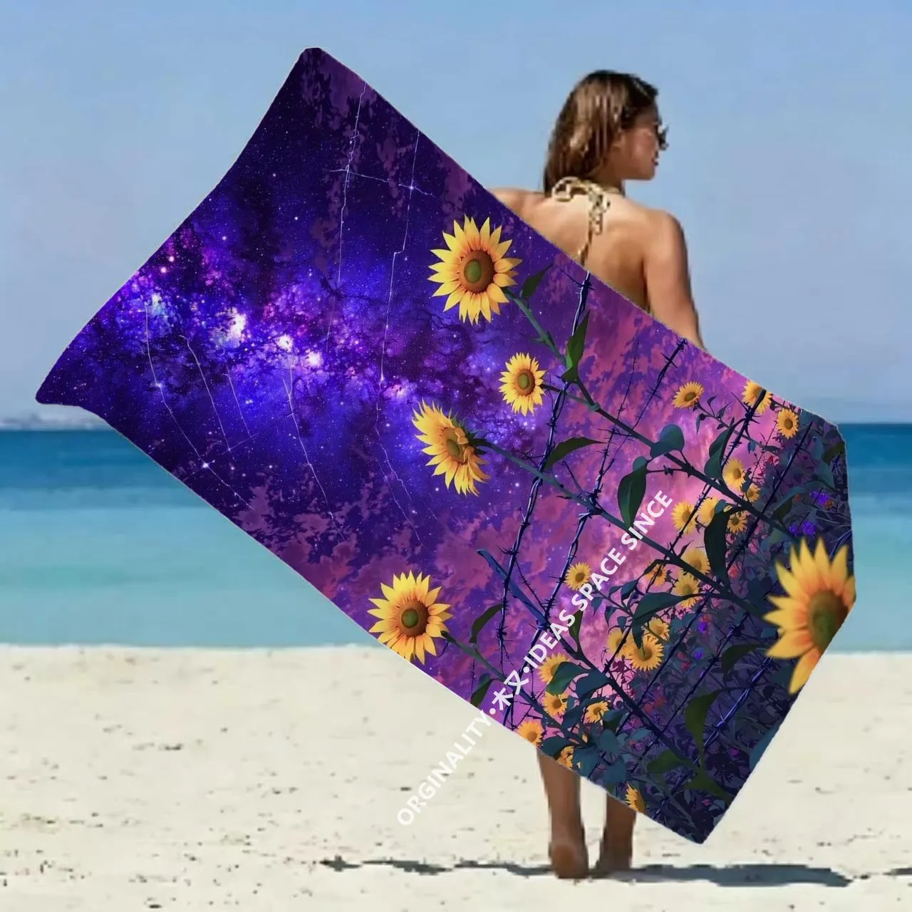 Galactic Sunflower Beach Towel Patterned Sunscreen And Windproof Suitable For Swimming Pool Camping Travel
Galactic Sunflower Beach Towel Patterned Sunscreen And Windproof Suitable For Swimming Pool Camping Travel
