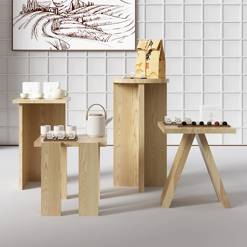 Flowing Water Platform High and Low Middle Island Table Baking Shop Cafe Tea Drinking Tea Set Promotional Display Table Sample D
Flowing Water Platform High and Low Middle Island Table Baking Shop Cafe Tea Drinking Tea Set Promotional Display Table Sample D